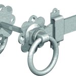 ring latch galv 6 inch